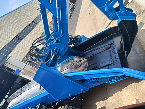 二手80型加長(zhǎng)臂帶折疊輪胎皮帶機(jī)